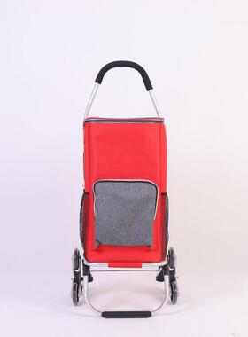 便携购物爬梯买楼菜车小拉车用可折轻DY-8666便手家叠拉杆拖车老