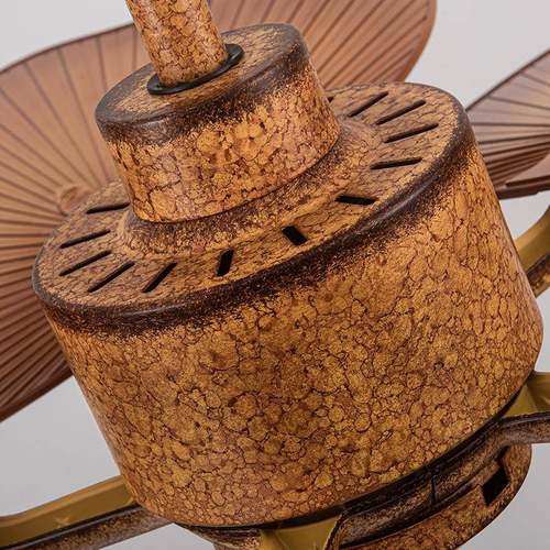 厂家直销芭叶吊扇户外凉亭墅院阳光房电风扇客厅餐厅蕉别风52BC90