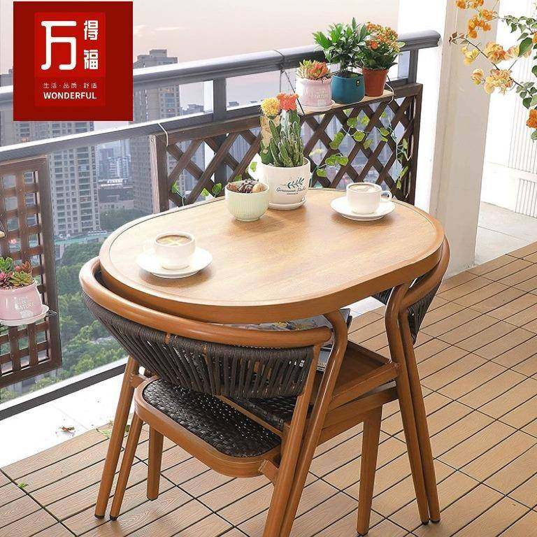 阳藤台户椅椅外桌休闲藤椅三件套组合L-015编子茶几茶桌椅网红阳,商业/办公家具,商用藤编家具,淘宝优惠券,粉丝福利购,淘宝优惠卷