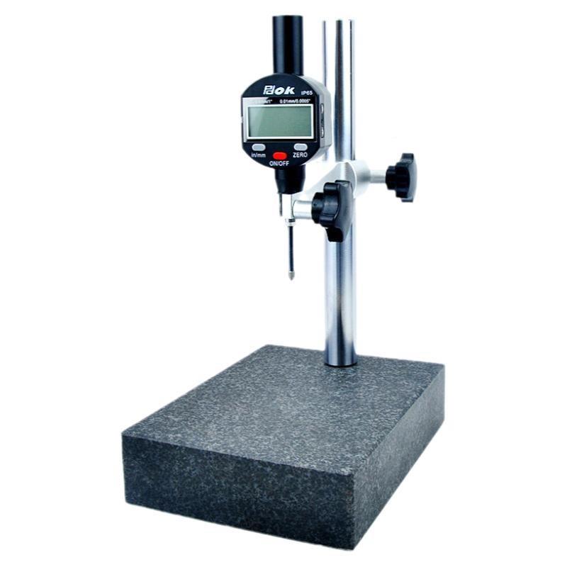 防水防数油显百分80测线性重复性高精表度磁性表座大理石比台