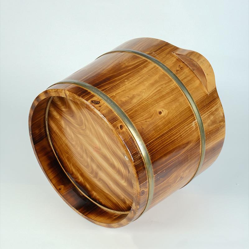 香柏木泡脚桶足浴脚家桶用穴位按木摩泡木桶质洗脚盆泡脚IUZ盆厂