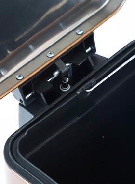 垃圾桶家用不锈脚钢客厅踏式卫生间厕所脚踩带房盖SY-421大号大厨