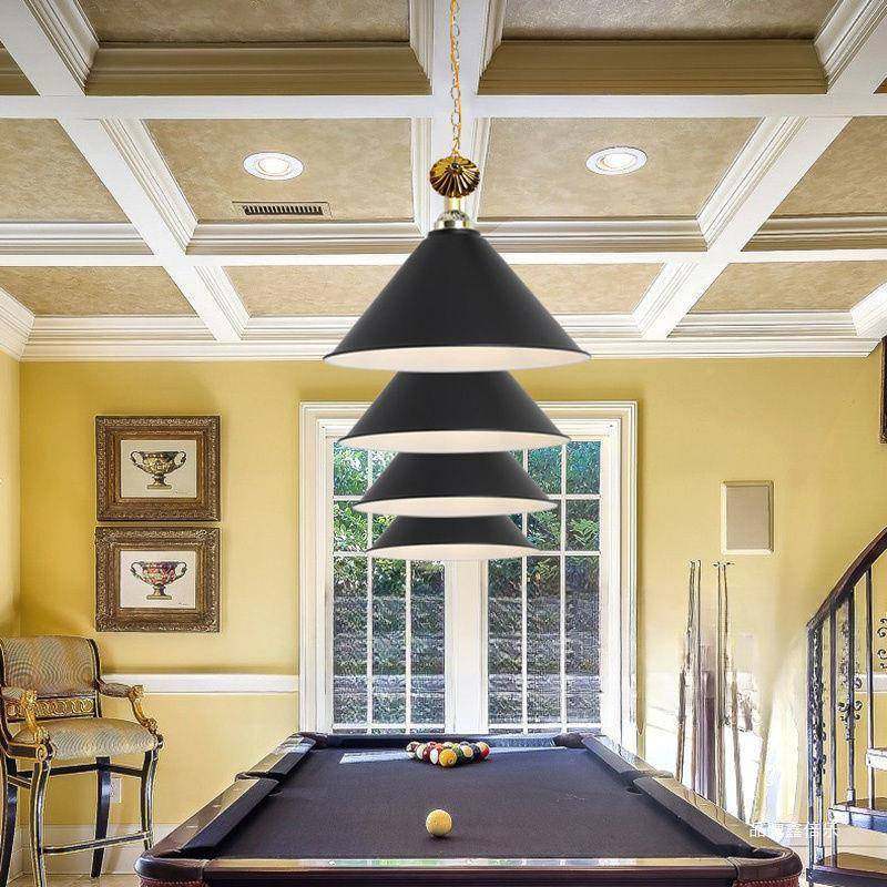 台球室吊灯台球桌吊灯台球灯斯洛克吊359厅台球灯吊Y灯台球吊灯无