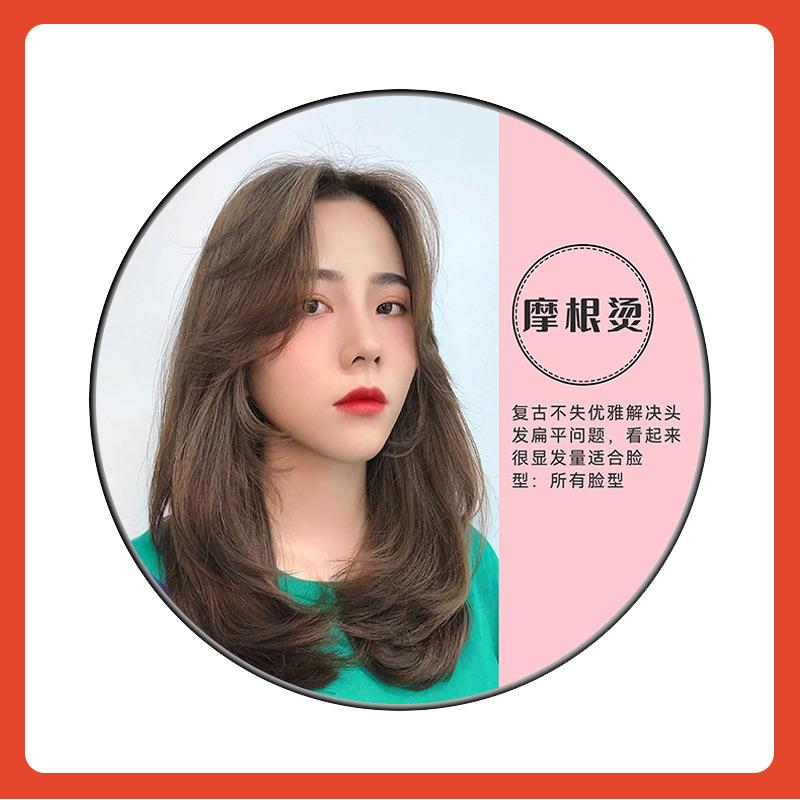 ?理发店F766T769发型画圆2025新挂款发廊发店墙面装饰形画女美造