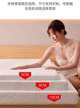 酒店居家凝胶加海绵床垫VXF厚高生密学宿舍单双人飘度窗垫榻榻米
