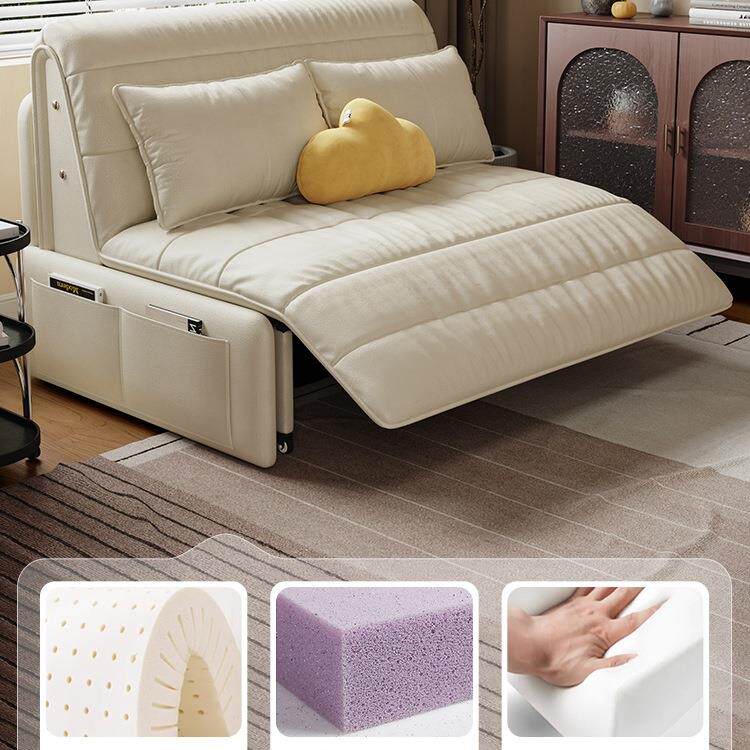 床智能电动多功能沙发阳台小户型客厅书房折叠伸两985缩用单双人