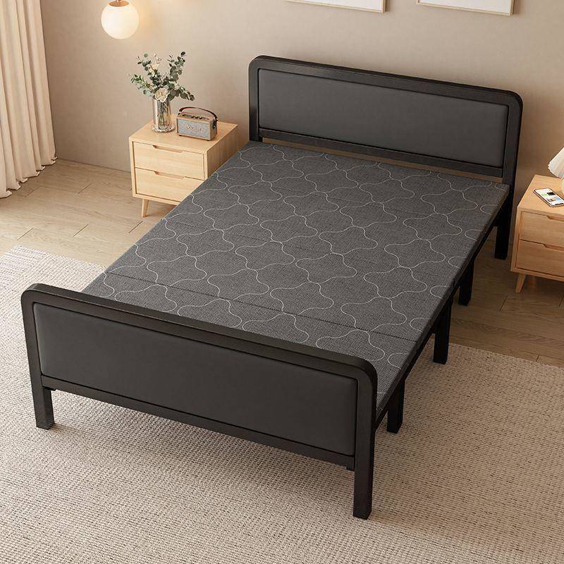 折加固叠木板床午休床出房租简易床QVB单人双床人铁床家用成人经济型