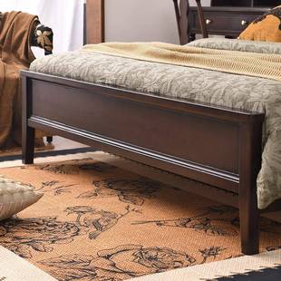 赛法式 床床轻主奢家用大床 复古马床卧古1米8双人床中风实木2255