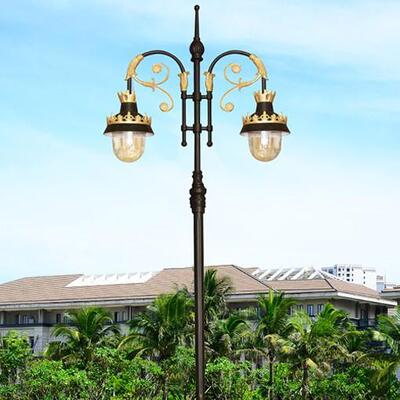 中山工厂太阳TZT-TYD0户外区庭院灯墅防小雨道路照明公园别能LED