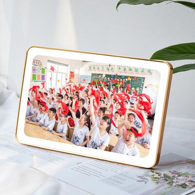 V5O毕业照F76S8M65相框水晶中版画摆台儿园照片4小学初班幼级集体