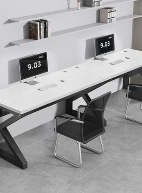 办DEH公椅办组合公员室员工位电脑桌四六人位简约现代桌屏风卡位