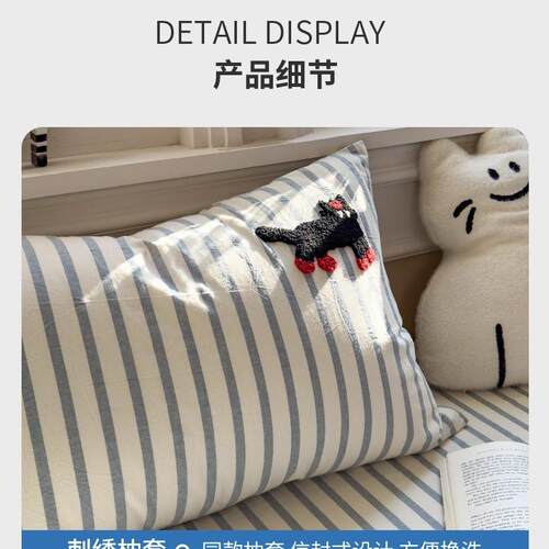 2025新款纯床笠单件四厚季通用1棉0全0棉床垫保护罩加XSJ-CL床罩
