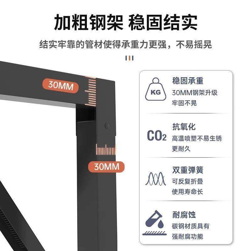 折叠公电脑桌台式书桌家写用办桌易卧室长DOO方形小桌子简学习字