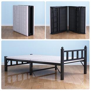 单人床米二2折叠见详情床单租人铁床1家用小户型一米出屋房陪护硬