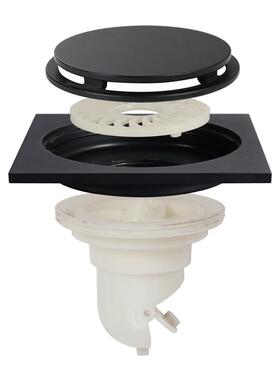 HID防EPHIDL051方圆阳台卫生间100*E100m形m臭防虫排水铜地漏