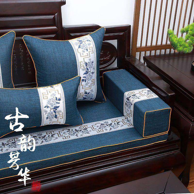 新款中式沙发四季通坐用垫椅厚垫可垫拆洗加防pxx10028滑垫子厂家,居家布艺,沙发套,淘宝优惠券,粉丝福利购,淘宝优惠卷