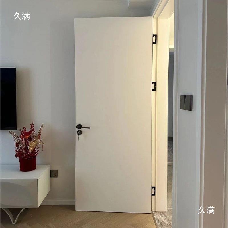 酒门吧549回弹出木简约室内门卧室门实木复合套门装门套装门工程