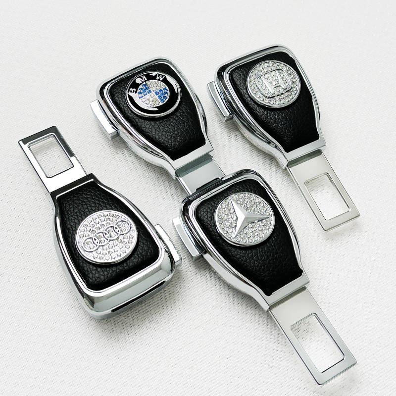 汽车安全戴卡扣合金锁扣保险x带延长接头防勒车载后排插带卡扣叉