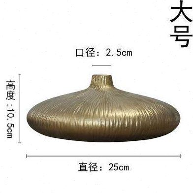现代新中式家欧厅式瓷MLD花瓶摆件样板房售楼部家具城居客软装陶