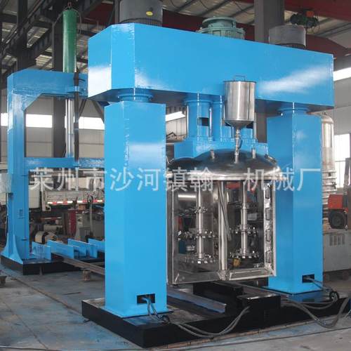 强力分散机玻璃胶硅酮胶美缝剂设备行星搅拌机真空刮壁分散机1100