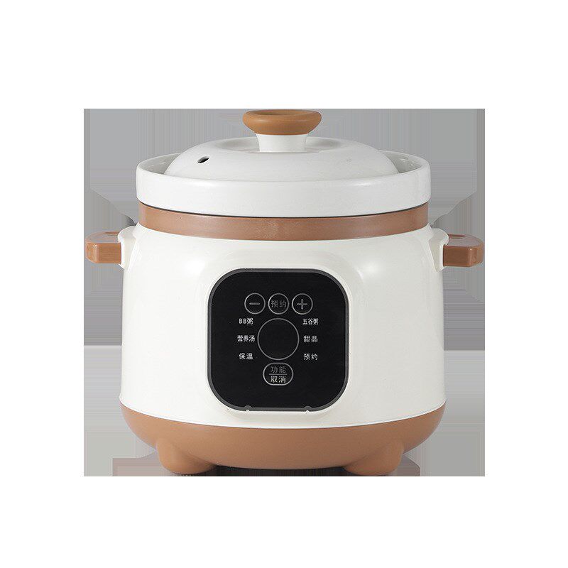 全智能白瓷紫砂快速电炖锅电砂锅煲汤煮粥BB煲迷你电炖盅礼品
