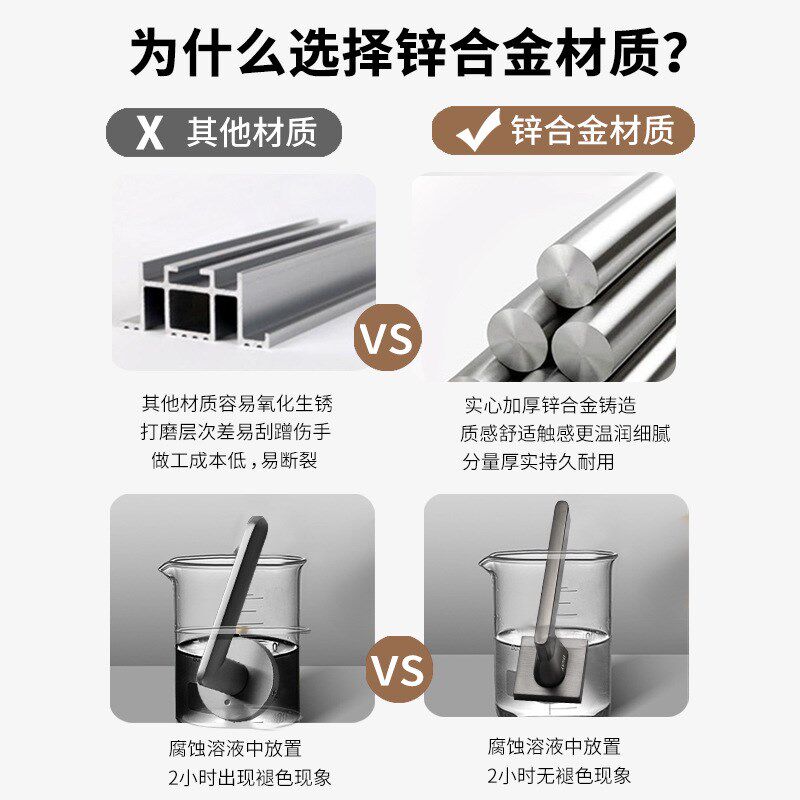 卧室门锁现代简约黑色分体门把手房间木门静音卫生间室内锁具