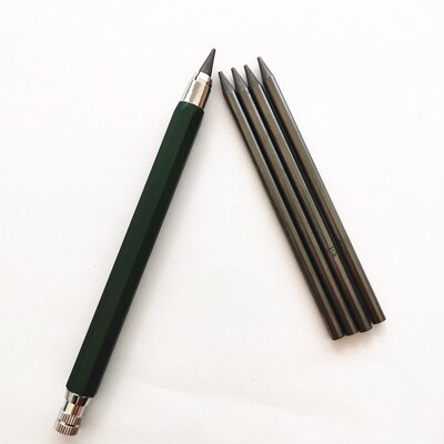供应石墨铅芯5.6MM自动笔套装素描铅芯套装炭画替芯绘图设计