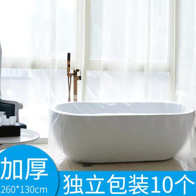 一次性加厚浴缸泡澡袋酒店专用洗澡袋浴膜浴袋套浴桶袋浴缸木桶袋