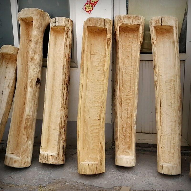 老木头花盆原e木花盆木桩花盆特色花盆造型独特的多肉花盆创意个