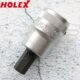 德国霍夫曼HOLEX 解锁按钮 带钻孔 内六角套筒螺丝起子批头