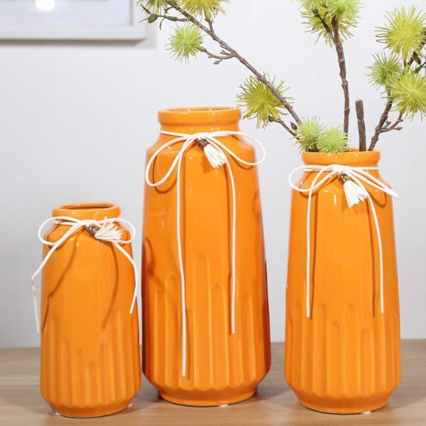 陶瓷创意简约现代客厅鲜花小清新麻绳花器插花餐桌摆件欧式花瓶,鲜花速递/花卉仿真/绿植园艺,花瓶,淘宝优惠券,粉丝福利购,淘宝优惠卷