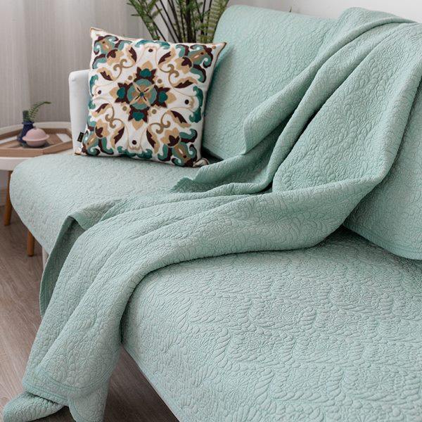 沙发坐垫四季通用全棉纯色绗缝布艺防滑水洗棉麻沙发巾扶手巾冬季,居家布艺,沙发垫,淘宝优惠券,粉丝福利购,淘宝优惠卷