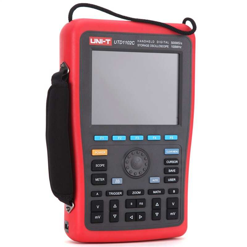 优利德UTD1102C手持式数字存储示波器双通道100MHz500MS/S采样率