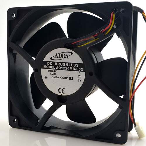 原装 ADDA AQ1224MB-F52 12038 24V 0.23A 12CM 全防水风机 风扇