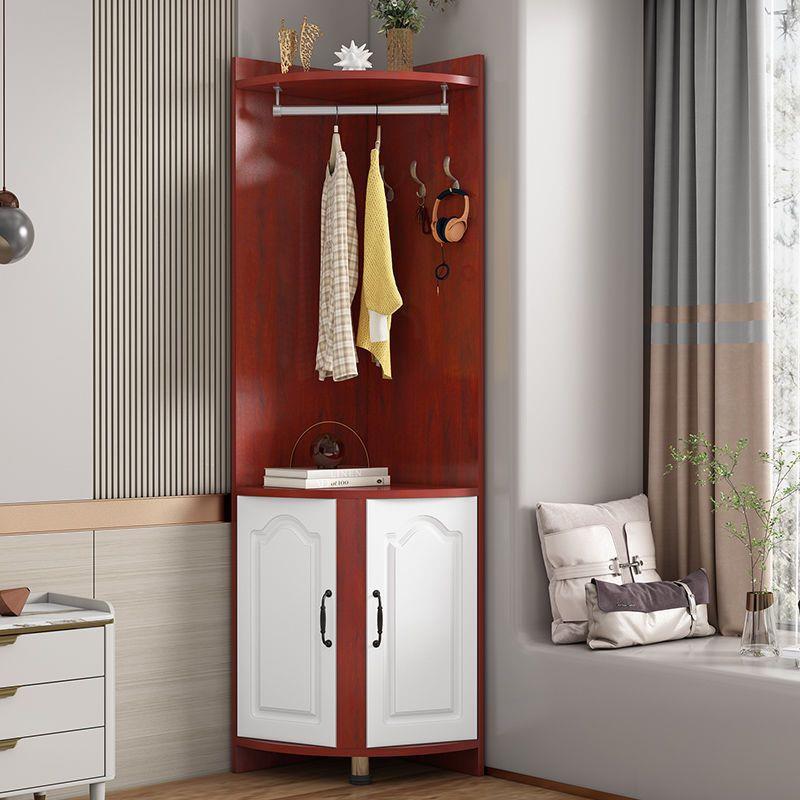 角柜多功能三170角衣柜墙角衣卧室拐角置架子架落地欧挂式物门衣