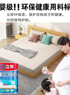 9W约白色实木床架榻榻米落地矮床头.5米1.简经8米99单人双人1阁楼