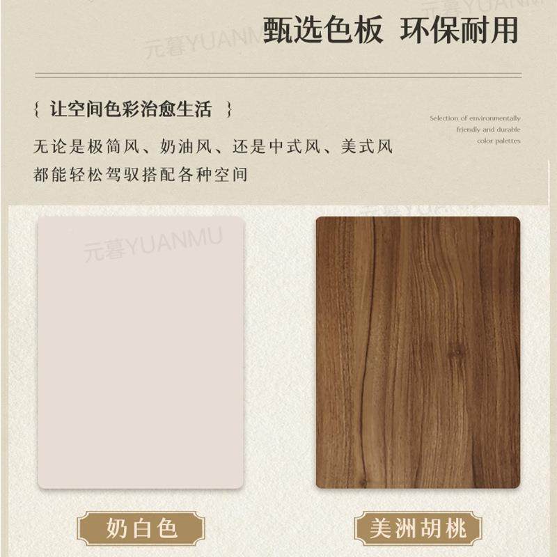 中古边风餐柜复客厅茶水柜新中式编IFE储物柜藤家用古餐边酒柜橱