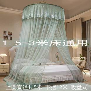 吊顶蚊帐吊圆蚊帐1免.8m床家顶用加密加厚挂式安+IhqIqx8装榻榻米