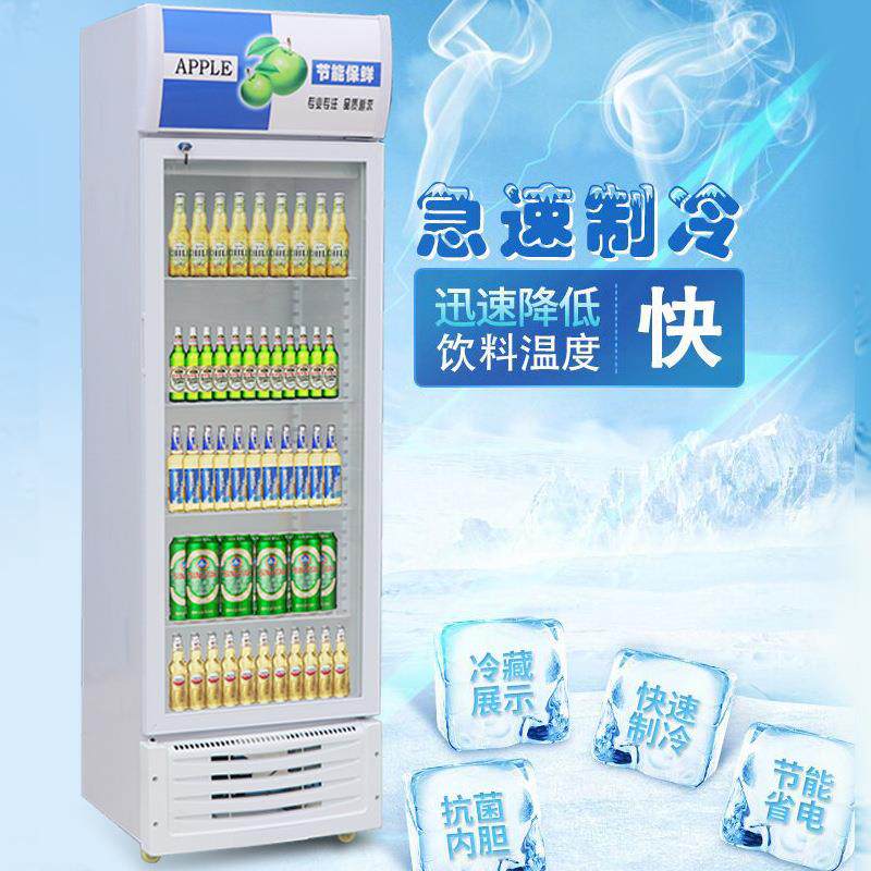 柜冷藏保鲜柜示立式商用冰箱单双三512展门饮开门饮料冷柜冷藏冰