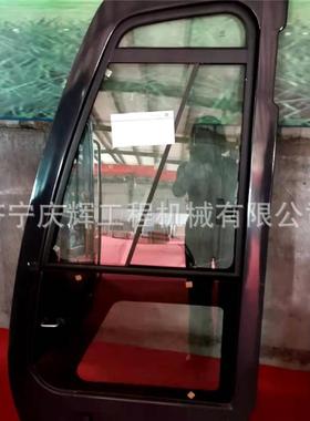 挖掘机驾门驶室E26动DE349D门锁326D发机3罩钩机边门护网玻璃