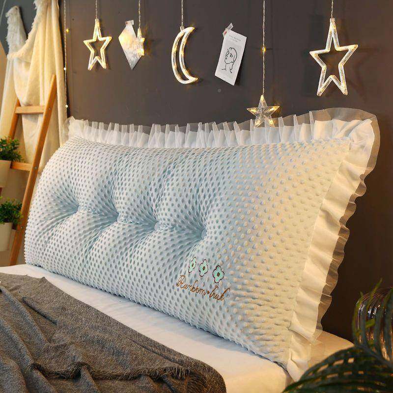 板豆豆绒床头靠床垫刺绣款公主风头软包靠枕榻榻米床头拆IJP靠背,居家布艺,抱枕被,淘宝优惠券,粉丝福利购,淘宝优惠卷