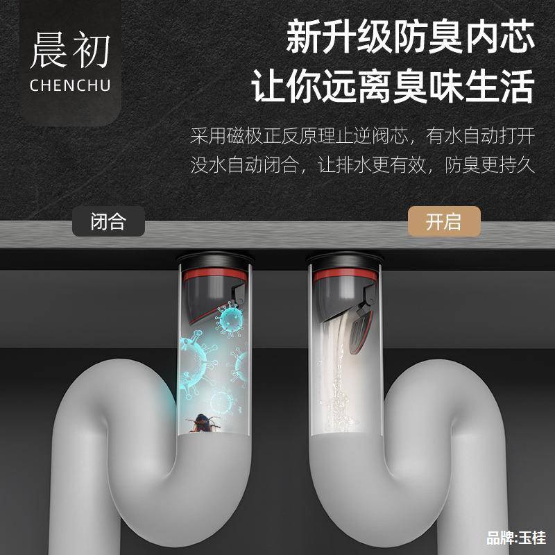 全铜长方形潜水长条防臭艇地漏浴室淋浴房加长大排量地漏50管