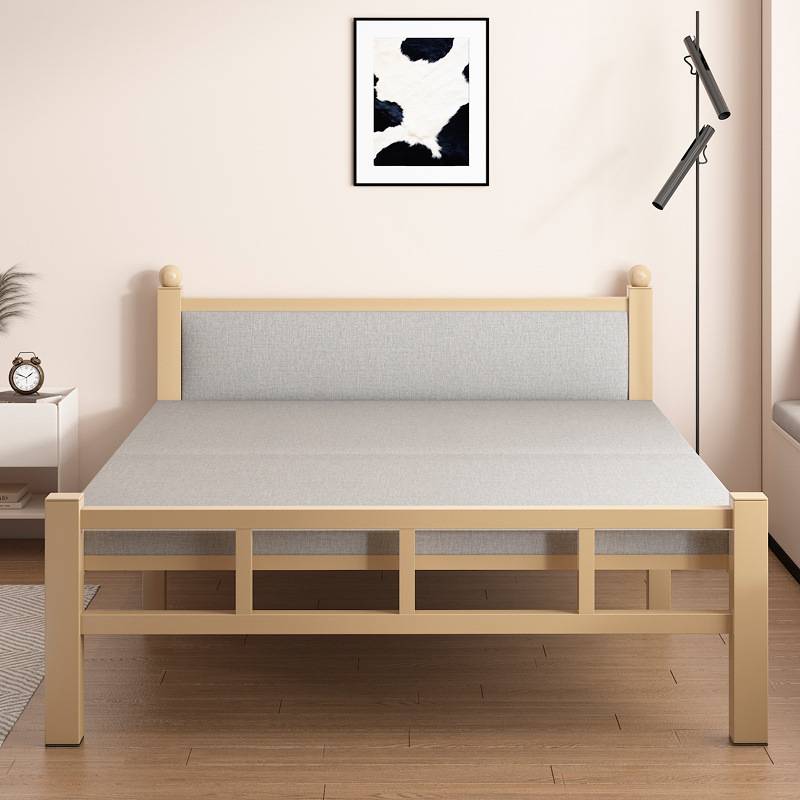 折叠床单人家用午休床办公室午睡学生宿舍出租屋铁床木板床