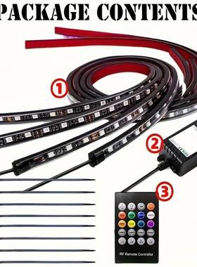 rgb Car Flexible Underglow Strip Light led Strip Underbody