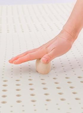 A泰国乳胶QNV垫天然席梦摩思榻榻米垫家用酒店按床学生床宿舍乳胶