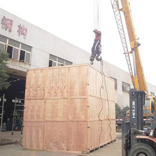 大型设备包装服务螺纹钉紧木箱胶合板包装箱物流运输木箱