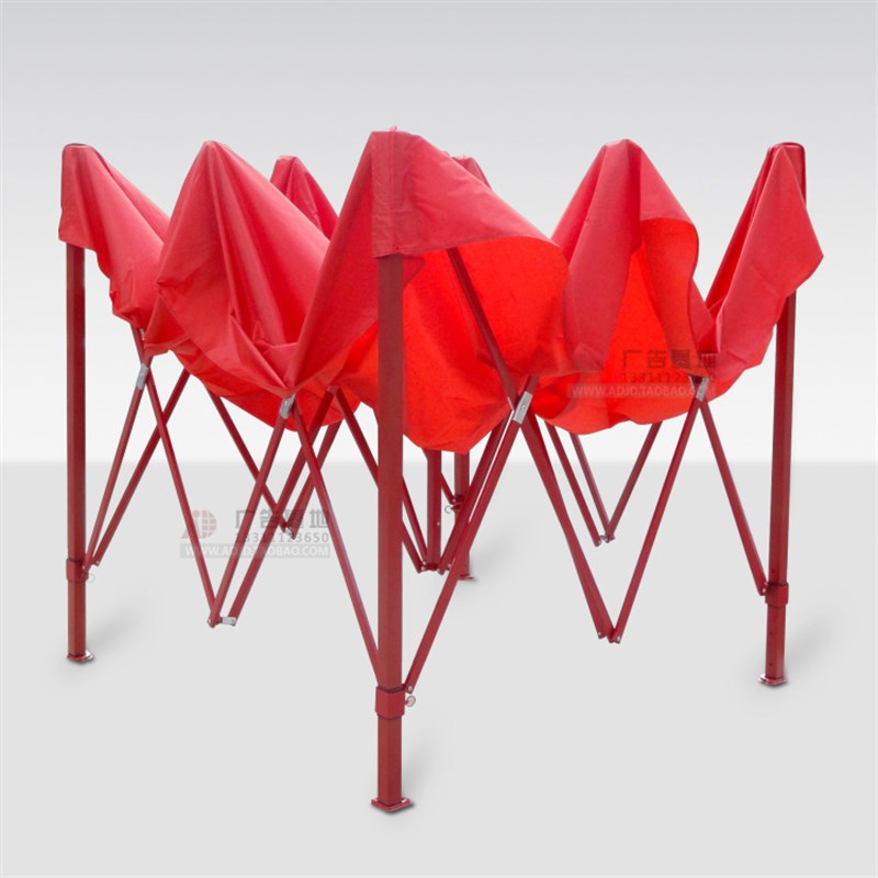 广告帐篷 户外广告遮阳蓬 活动大排档帐篷 浙江宏云U折叠帐蓬 雨