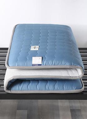 午睡打地TNU铺睡垫软垫叠学生舍床垫可折人单褥子租宿房榻榻米c^