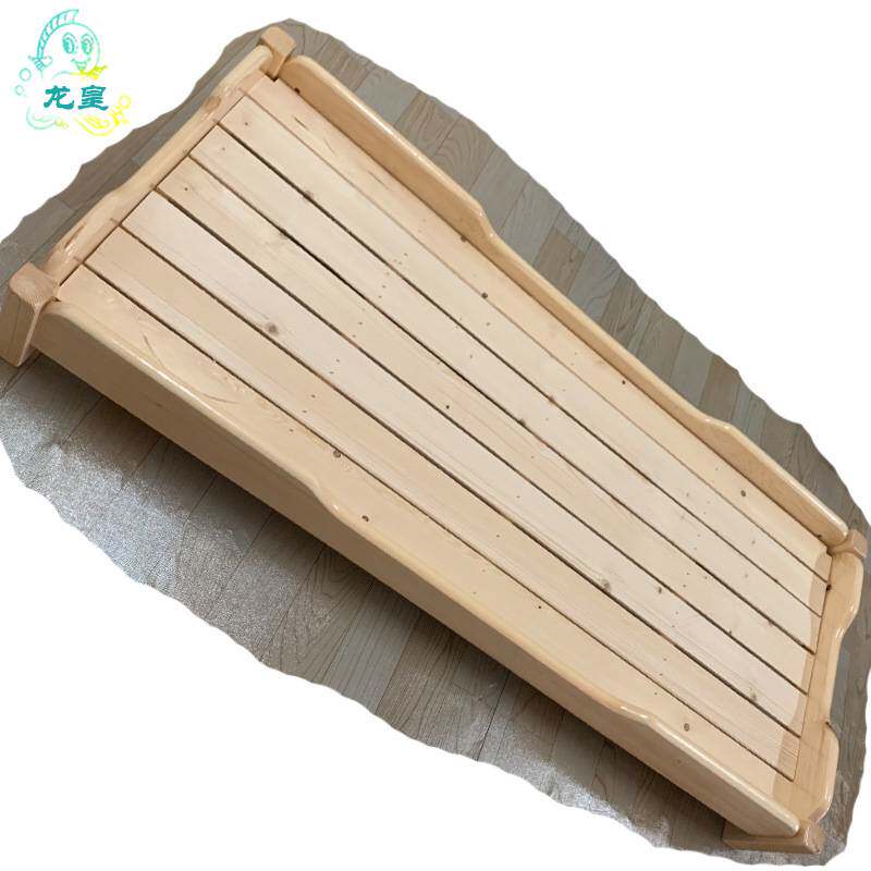 幼儿园儿童实木叠叠床加厚早教托管午睡午休方脚木质上下铺推拉床