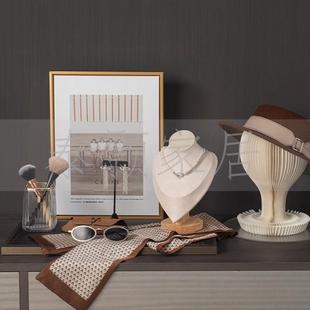 代样板间软台装摆件现梳妆台装衣饰组合帽间套装摆展厅装饰品